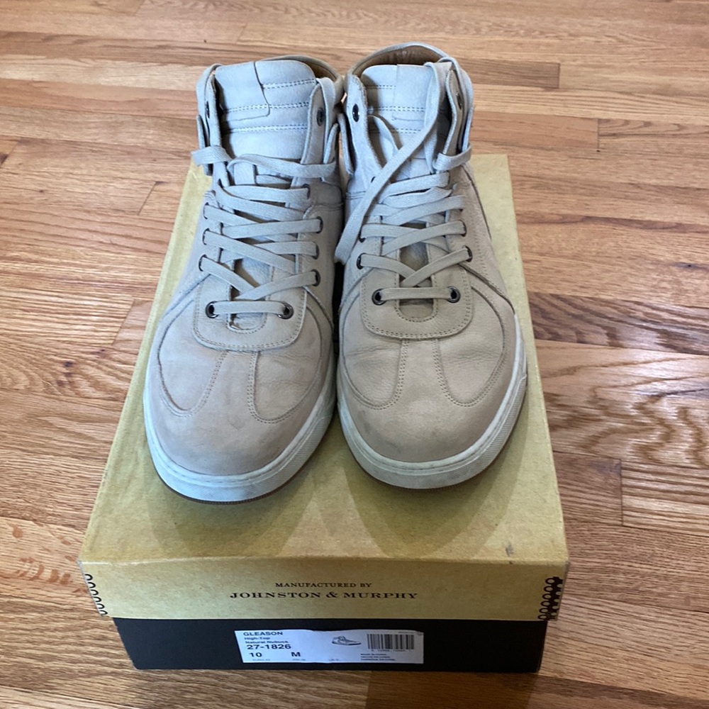 Johnston Murphy High Top Gleason sneaker